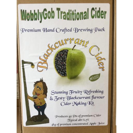 WobblyGob Blackcurrant Cider