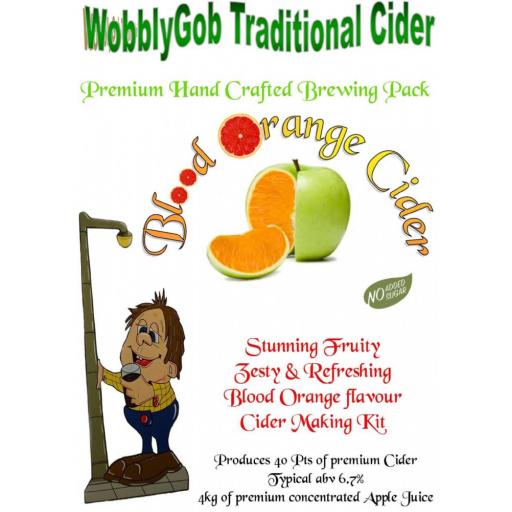 WobblyGob Blood Orange Cider