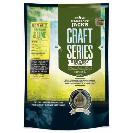 Mangrove Jack's Craft Series Elderflower & Lime Cider