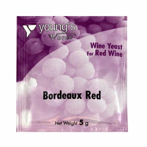 Young's Bordeaux Red Wine Yeast 5g