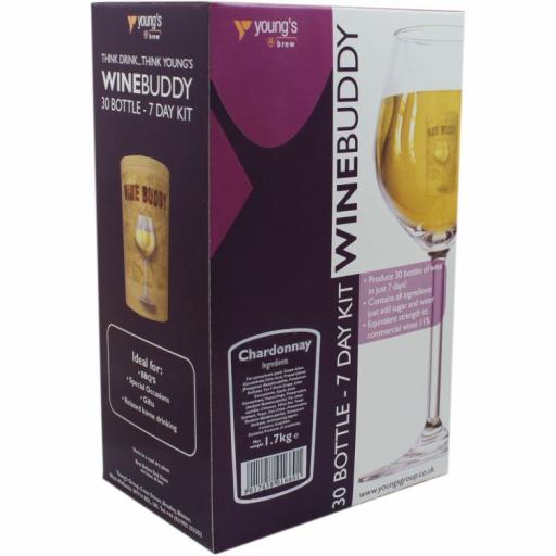 WineBuddy 30 Bottle Chardonnay