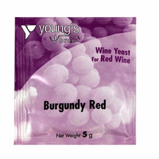 Young's Burgundy Red Wine Yeast 5g