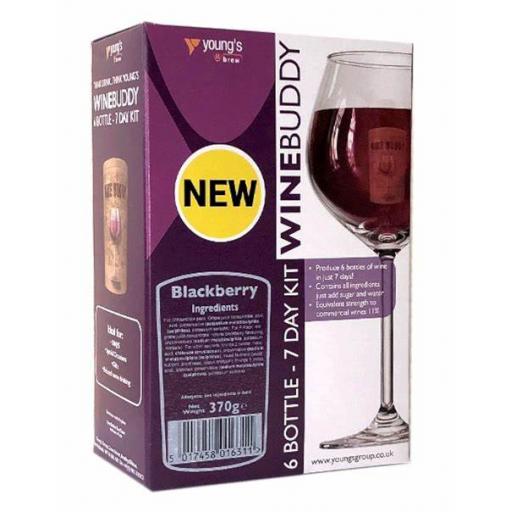 WineBuddy Fruit 6 Bottle Blackberry