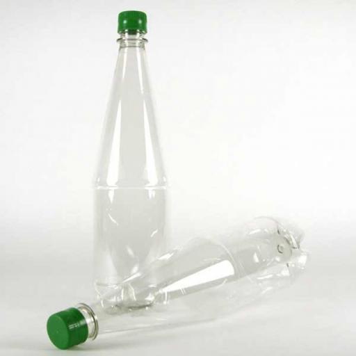 PET 1 Litre Bottles & Caps (Box of 24)