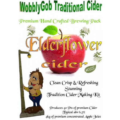 WobblyGob Elderflower Cider