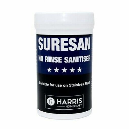 Harris SURESAN No Rinse Sanitiser 250g