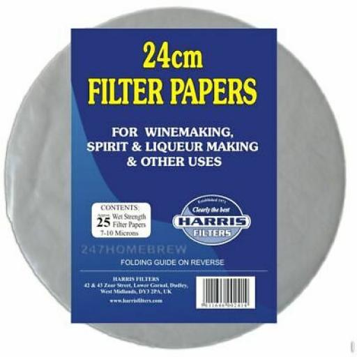 Harris 24CM Filter Papers