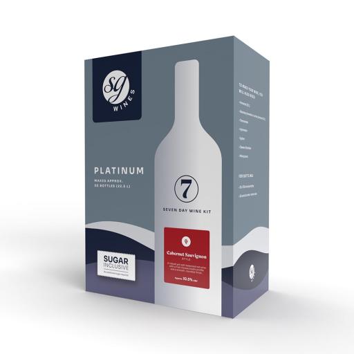 SG Wines Platinum Cabernet Sauvignon 30 Bottle Kit