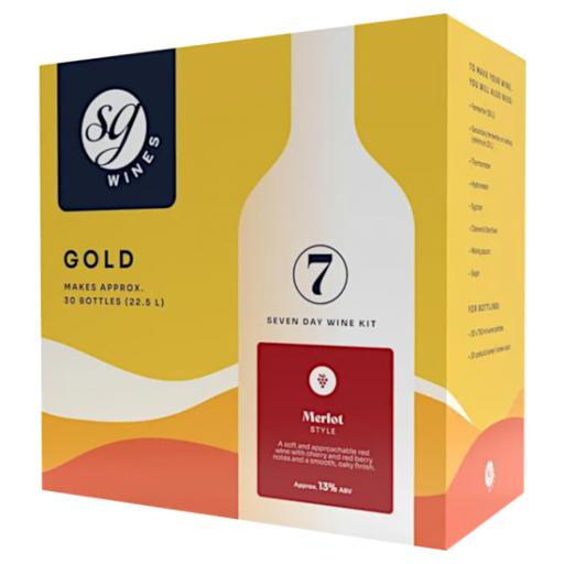 SG Gold Merlot 30 Bottle Kit