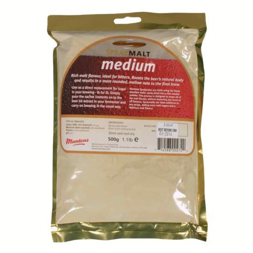 Muntons Medium Spraymalt 500g