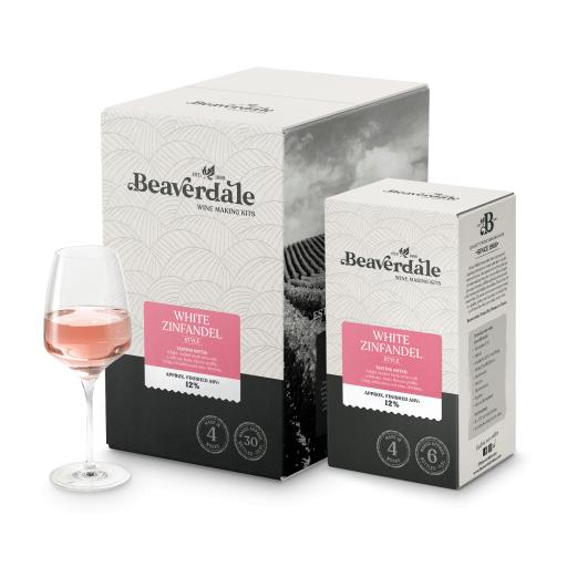 Beaverdale White Zinfandel 30 Bottle wine kit
