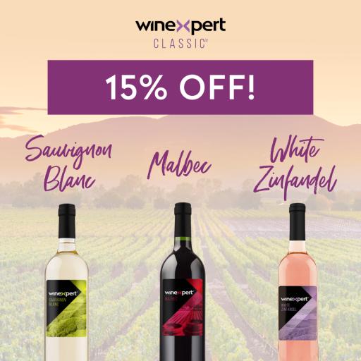 Winexpert Classic Sauvignon Blanc, Chile (15% OFF)