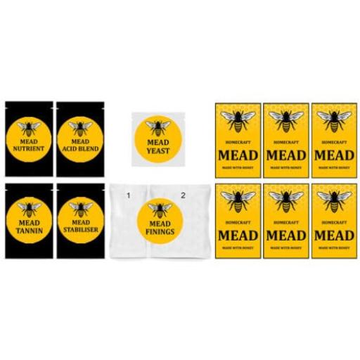 Harris  Mead fermentation Pack (for 1 Gallon)